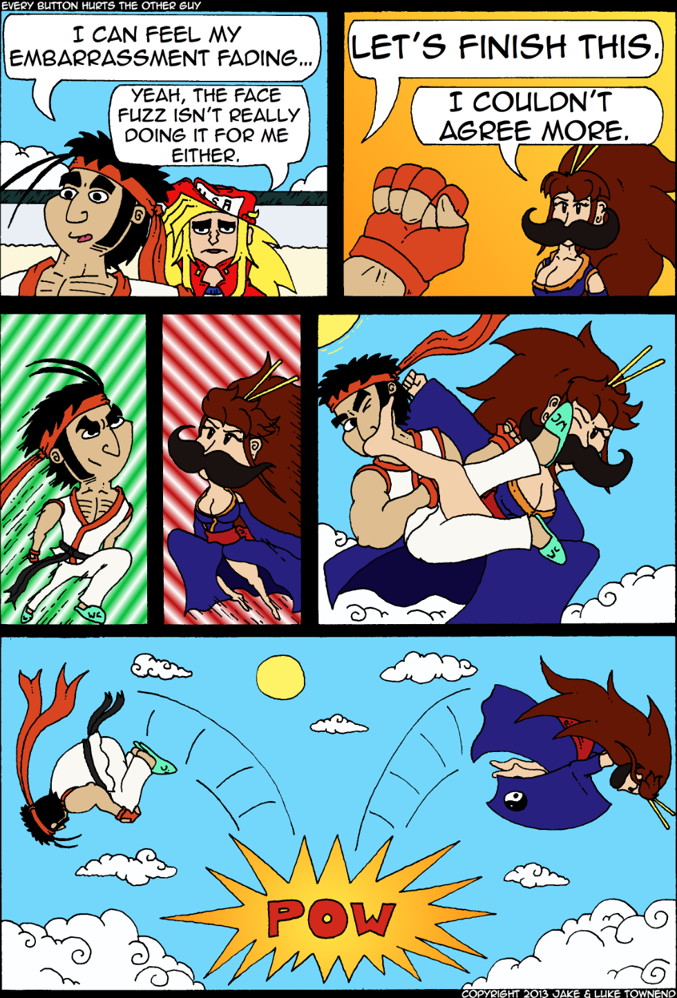 When visualising this page, think '300'-style slow-down-speed-up effects, I guess?