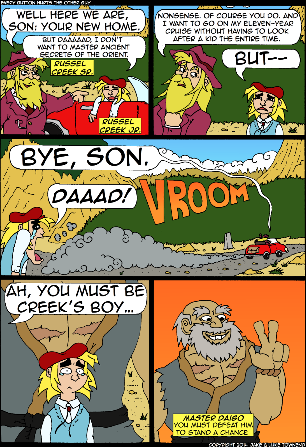 Parenting 101: Do not leave your child in the care of a strange man who lives in the mountains. You'd think more people would get that...