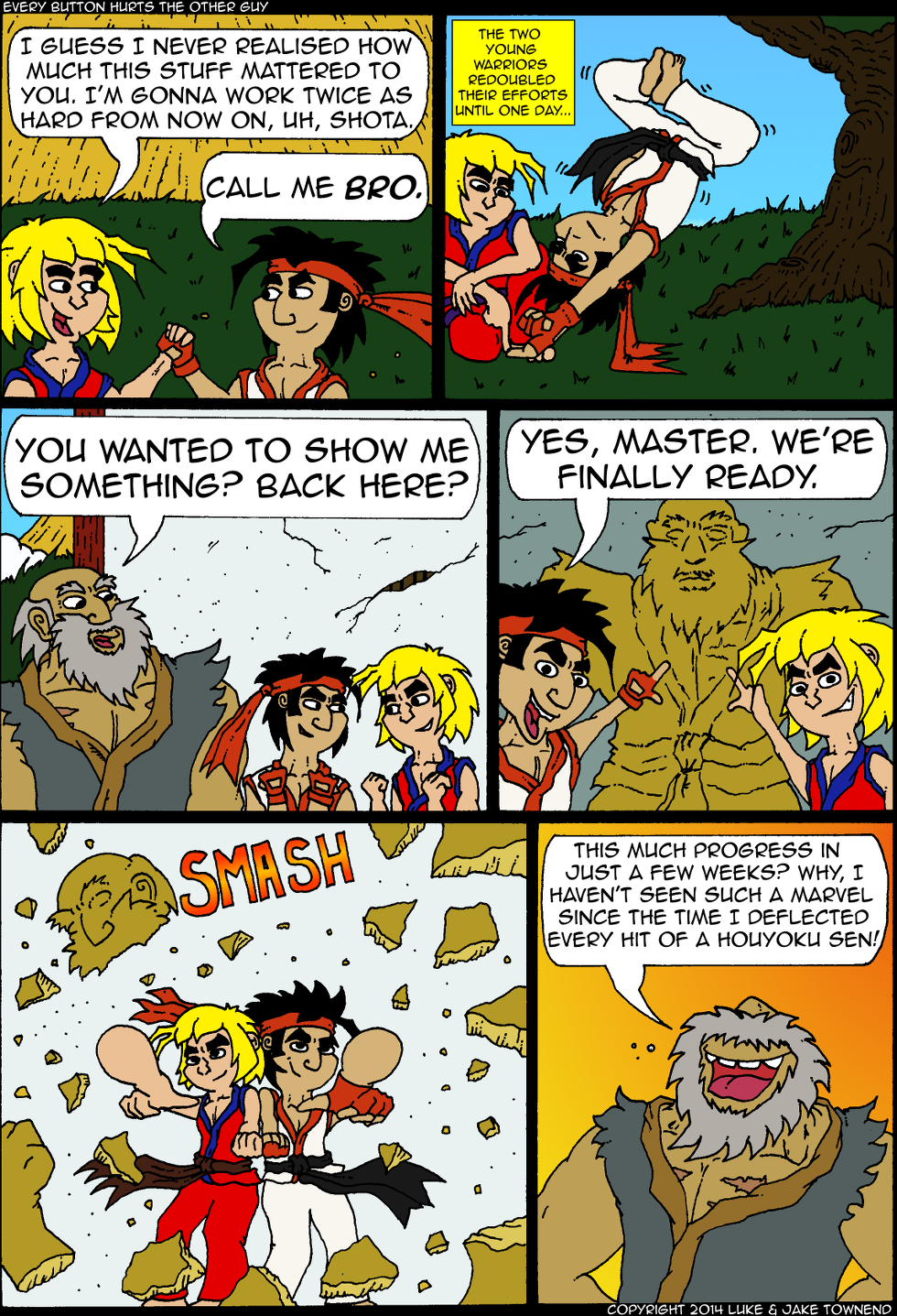 Take this! My love! My anger! And all of my sorrow!