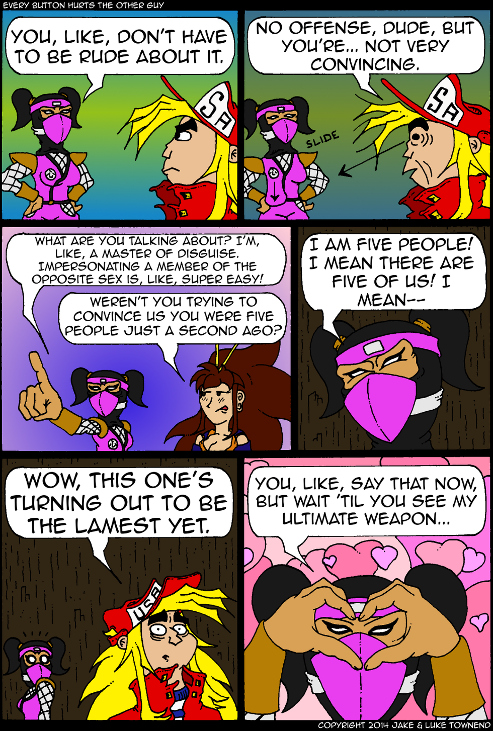 Why do people always seem to wait for page breaks before they reveal ultimate things...?