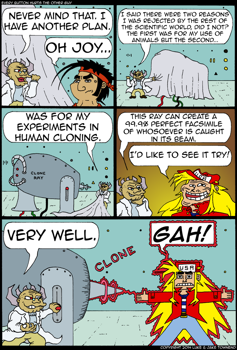 I never thought we'd sink so low. I should have known, but I never thought...