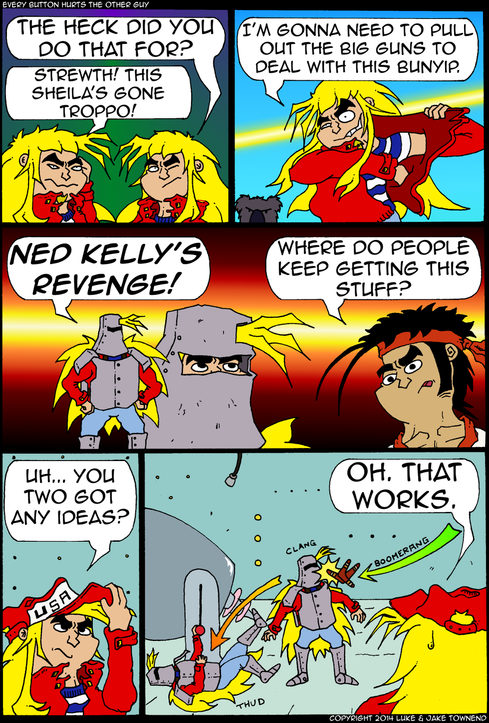 Boomerang! You do always come back!