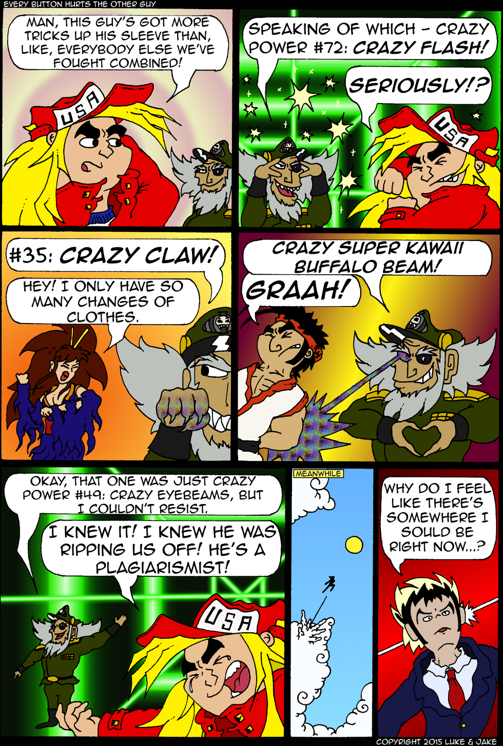 A world under Buffalo's control is a world without Justice... Get it?